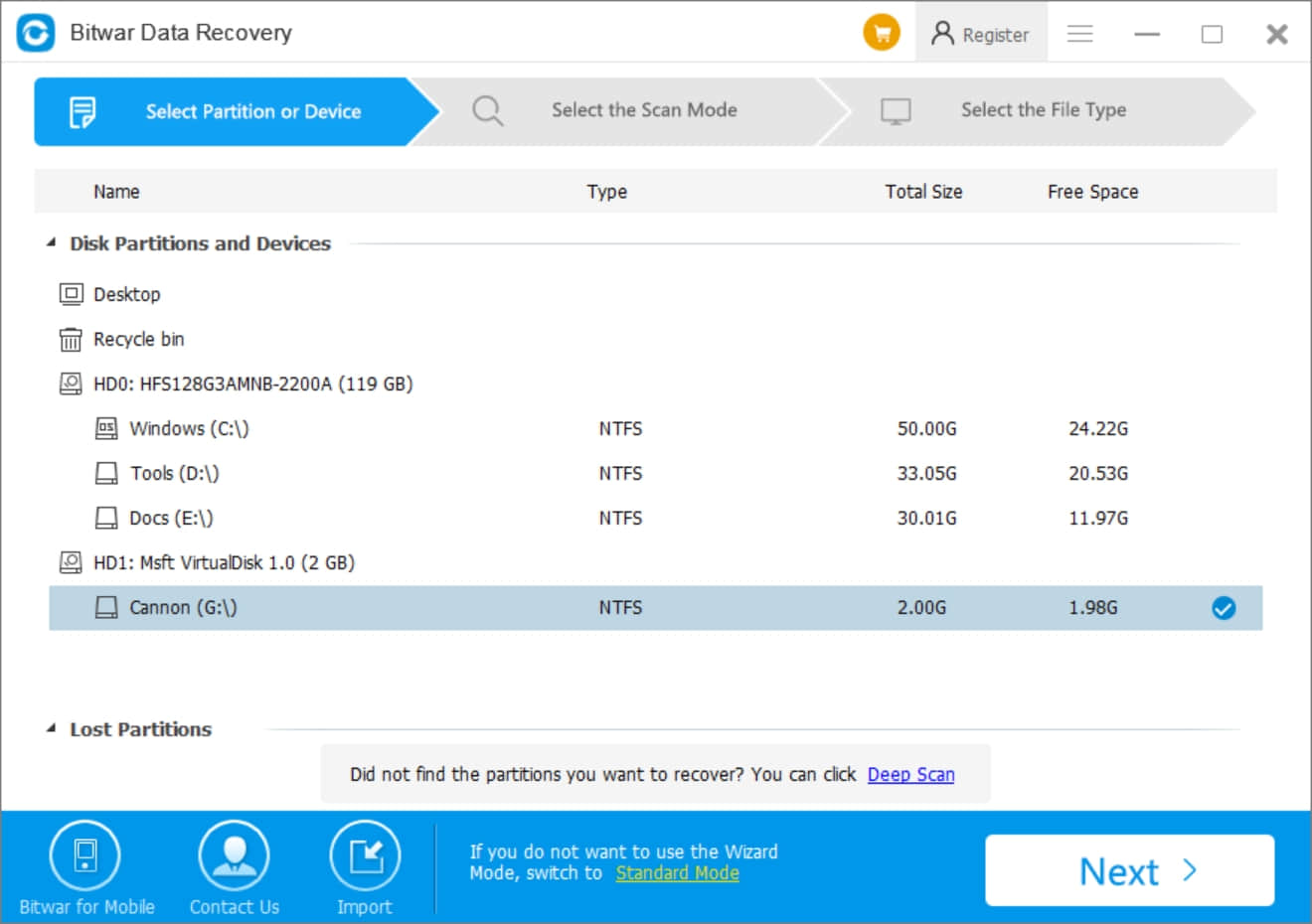 3.You need to format the hard disk before to use  issue sovled - Bitwar Data Recovery