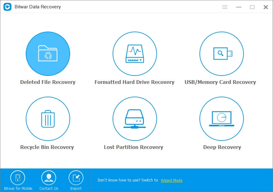 Deleted File Recovery App for PC