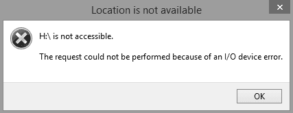 I/O Error