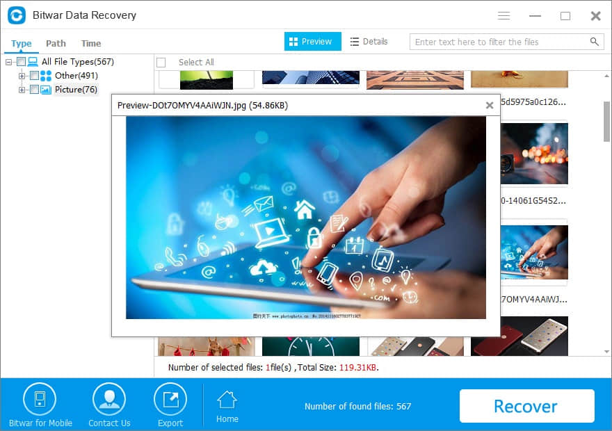 Portable media devices data recovery software
