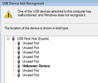 USB is not showing up in computer