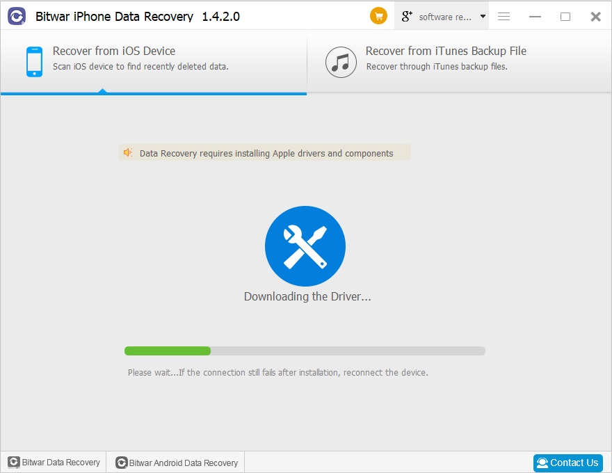 Recover from iOS Device