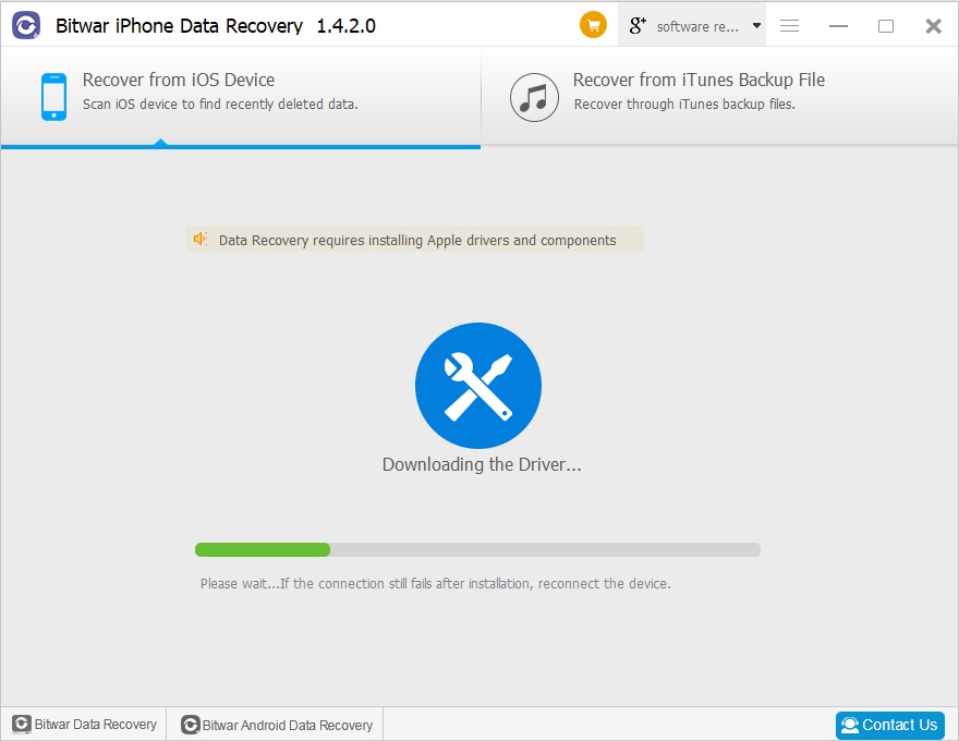 Bitwar iPhone Data Recovery
