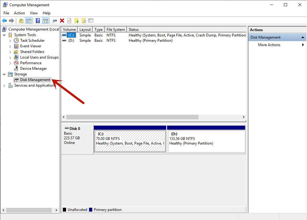 recreate a new NTFS partition