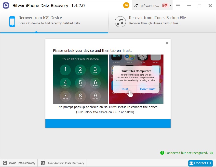 Recover Deleted Messages from iPhone without iTunes Backup